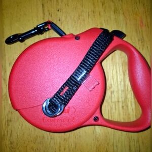 Flexi Red Retractable Dog Leash